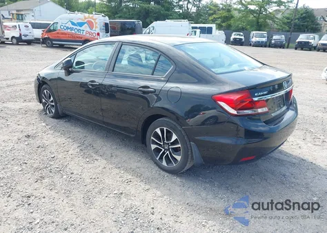 2013 Honda Civic Ex из США, поврежденный, VIN 19XFB2F83DE277705